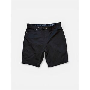 Gerry Mens Black venture trail Shorts Belt Size 34 Adjustable Waist